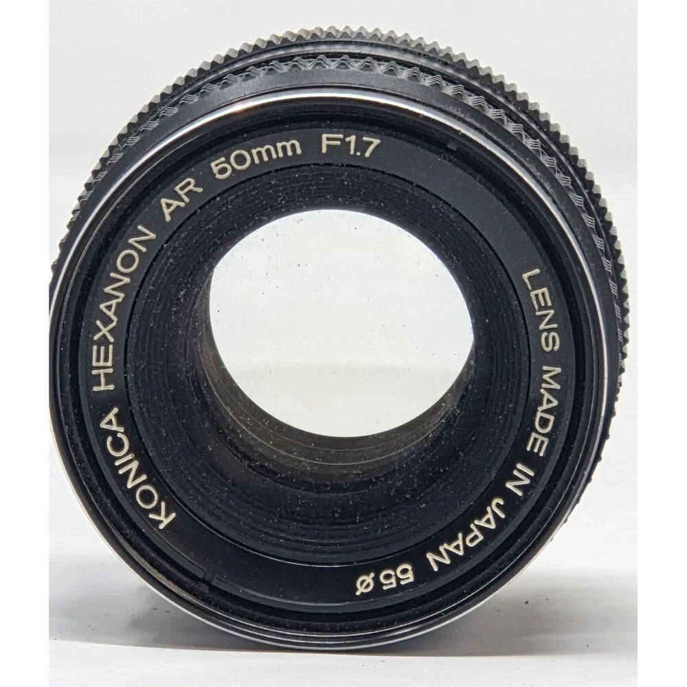 Konica Hexanon AR 50mm F1.7 Lens AR Mount